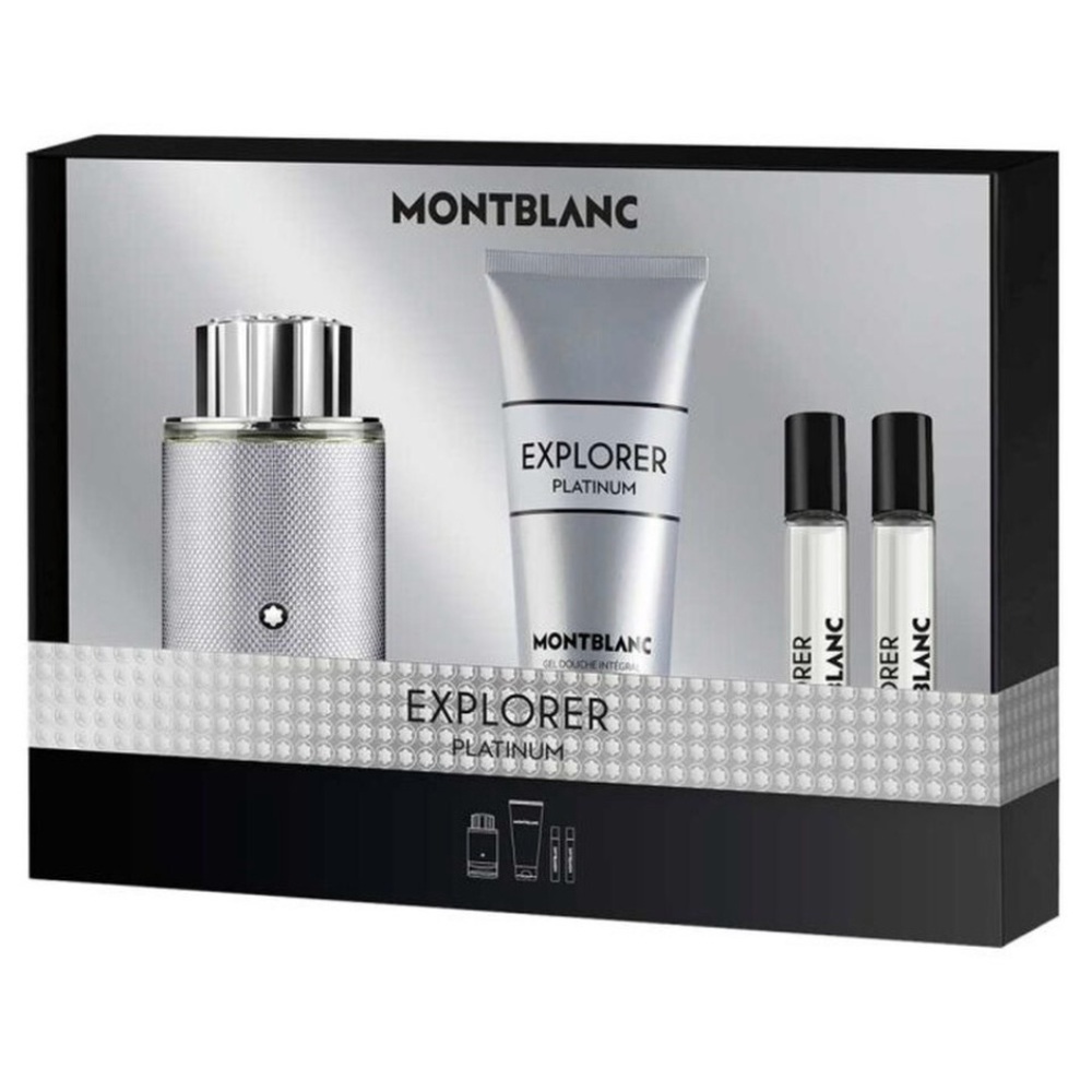 New Montblanc 4-pc. Men's Explorer Platinum Gift Set Fragrance